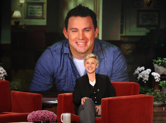 Channing Tatum, The Ellen DeGeneres Show Channing Tatum, The Ellen DeGeneres Show